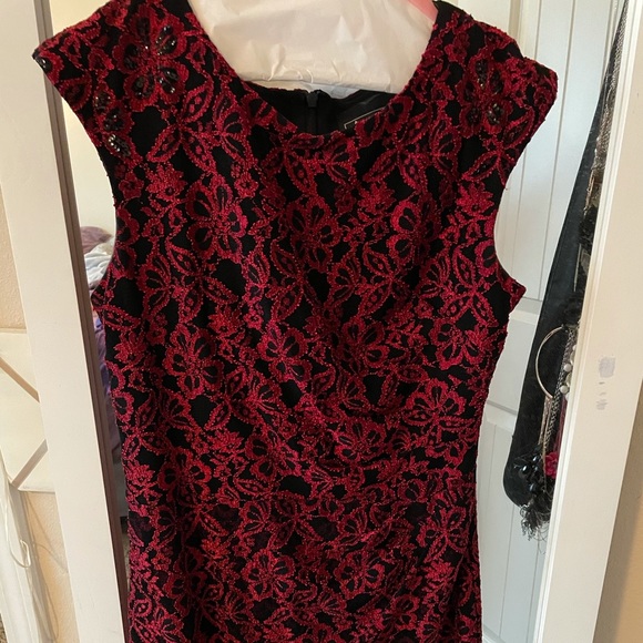 Alex Evenings red dress